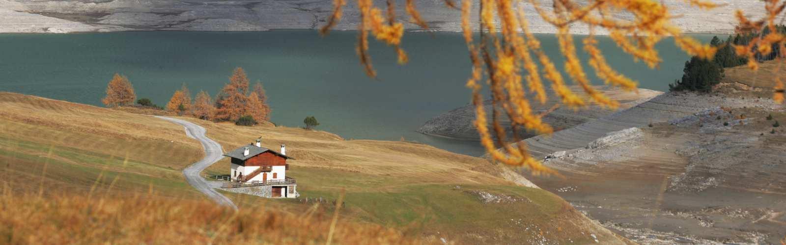 Particolare diga Val Fraele e Val Pettini